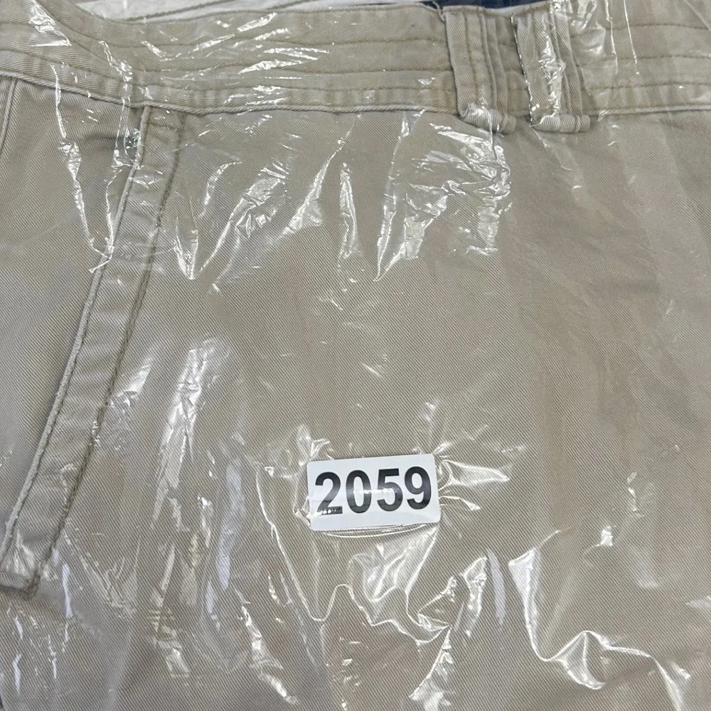 Polo Ralph Lauren Mens Tan Khaki Cotton Classic Chino Cargo Shorts